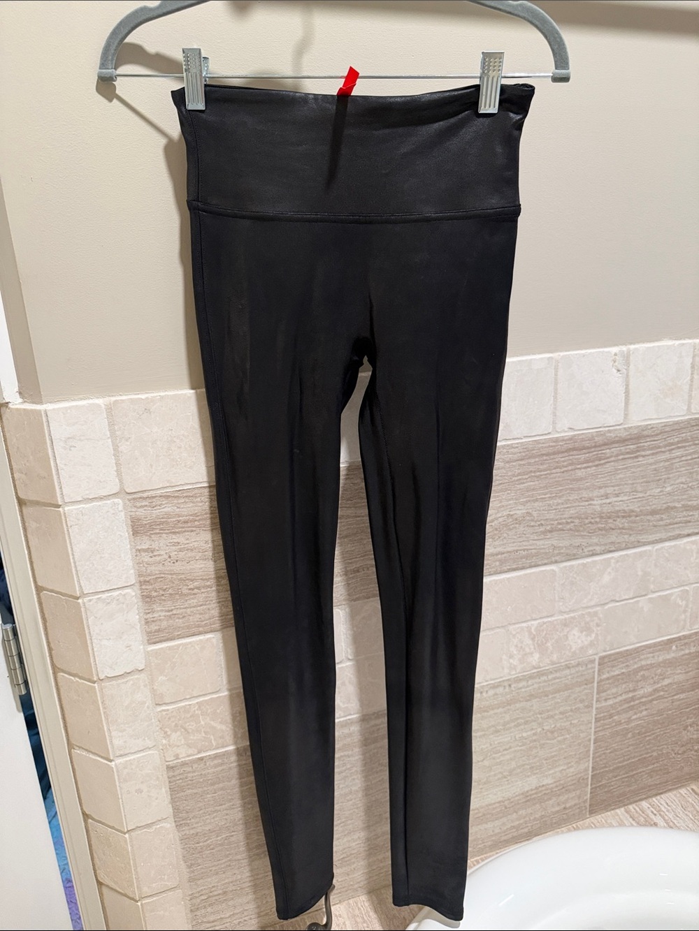 SPANX Black High-Rise Shaping Leggings
